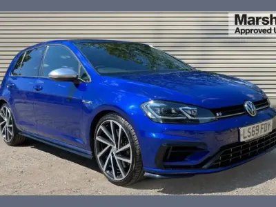 Used VW Golf VII R 300 HP (220 kW) 2019 Blue Hatchback