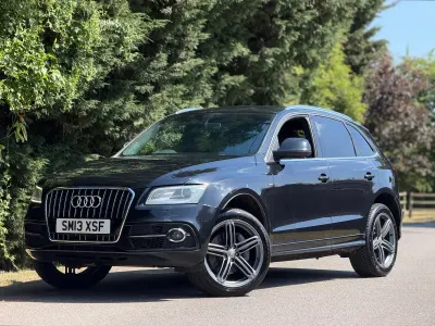 Used Audi Q5 S-line plus 241 HP (177 kW) 2013 Black SUV