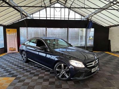 Used Mercedes C220 194 HP (142 kW) 2020 Blue Sedan
