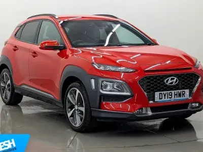 Used Hyundai Kona Premium SE 120 HP (88 kW) 2019 Orange SUV