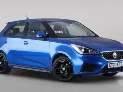 Used MG MG3 Excite 106 HP (77 kW) 2020 Blue Hatchback