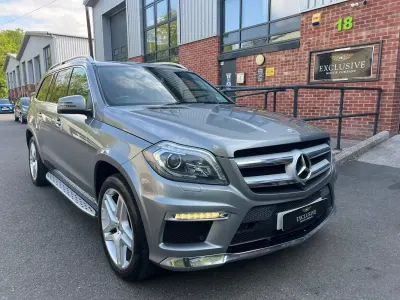 Käytetty Mercedes GL350 AMG 2016 Hopea Katumaasturi