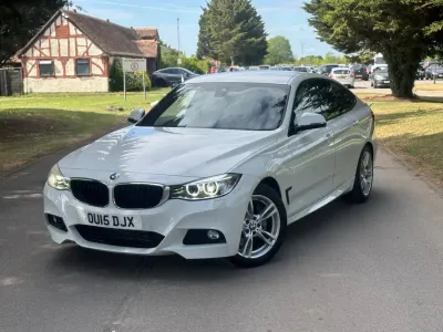 Begagnad BMW 335 Gran Turismo M Sport 2015 Vit Halvkombi