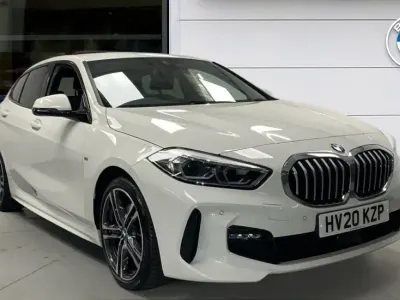 Used BMW 118 M Sport 138 HP (101 kW) 2020 White Hatchback