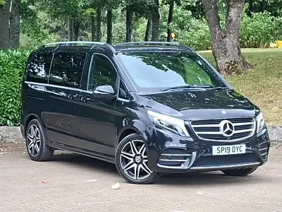 Used Mercedes V250 AMG line 190 HP (139 kW) 2019 Black MPV