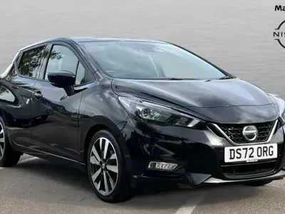 Used Nissan Micra Tekna 92 HP (67 kW) 2022 Black Hatchback