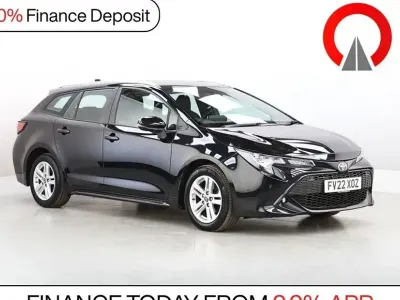 Używany Toyota Corolla 122 KM (89 kW) 2022 Czarny Kombi