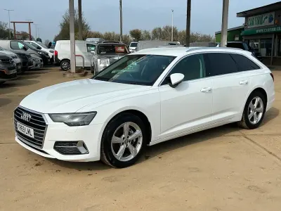 Used Audi A6 Sport 204 HP (150 kW) 2019 White Estate