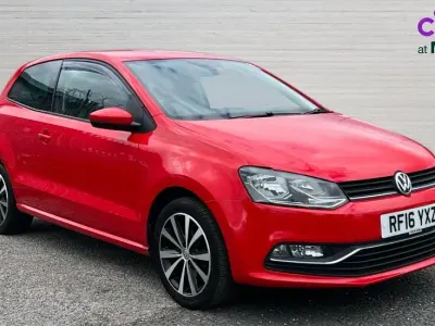 Usado VW Polo Match 90 HP (66 kW) 2016 Vermelho