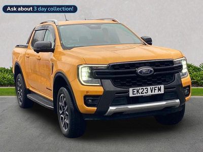 Orange Used 2023 Ford Ranger Wildtrack Pickup | £27,000 (Fair price)