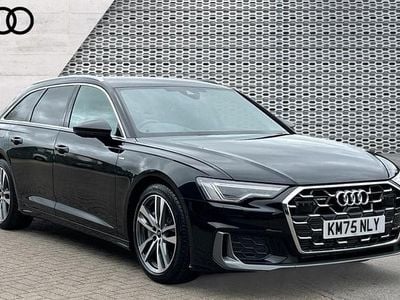 New Audi A6 S-Line 299 HP (219 kW) 2025 Black Estate