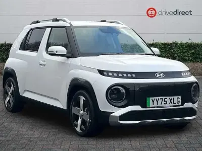 New Hyundai Inster 85 kW (116 HP) 2025 White Hatchback