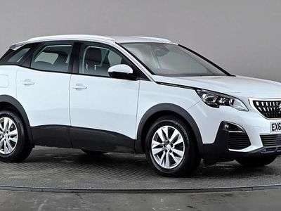 Used Peugeot 3008 Active 131 HP (96 kW) 2018 White SUV