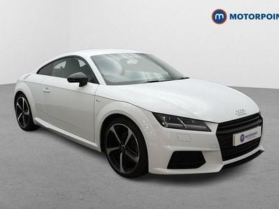 Used Audi TT Black Edition 230 HP (169 kW) 2017 White Coupe