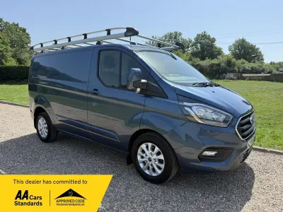 Used Ford Transit Custom Limited 130 HP (95 kW) 2020 Blue Van