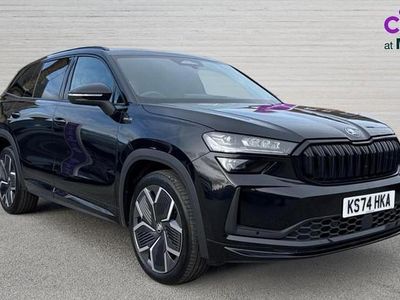 Used Skoda Kodiaq SportLine 204 HP (150 kW) 2024 Black magic pearl effect SUV