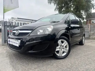 Used Vauxhall Zafira 115 HP (84 kW) 2013 Black MPV