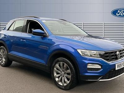 Blue Used 2019 VW T-Roc SE SUV | £12,694 (Fair price)