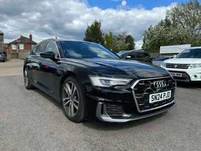 Usado Audi A6 S-Line 224 HP (164 kW) 2024 Preto Carrinha