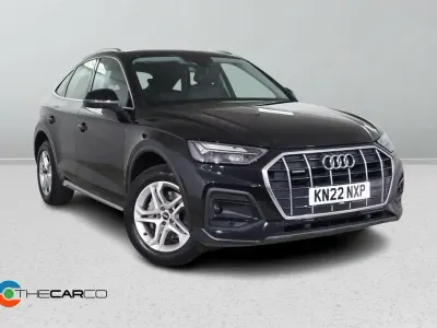 Used Audi Q5 Sportback Sport 204 HP (150 kW) 2022 Black SUV