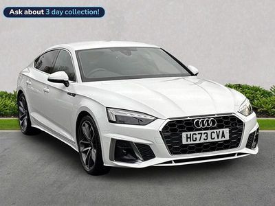 White Used 2023 Audi A5 Sportback S-Line Hatchback | £29,877 (Fair price)