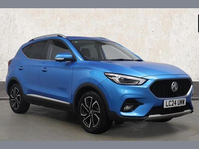 Usado MG ZS Exclusive 106 HP (77 kW) 2024 Azul SUV