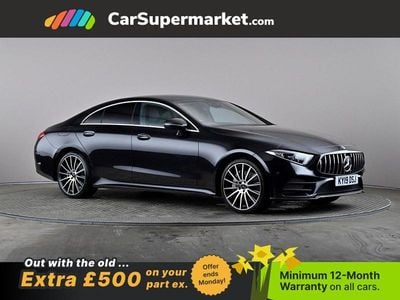 Used Mercedes CLS350 AMG line 2019 Black Coupe