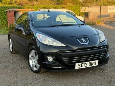 Used Peugeot 207 Active 2013 Black Cabriolet