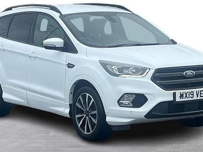Frozen white Used 2019 Ford Kuga ST-Line SUV | £10,570 (Fair price)