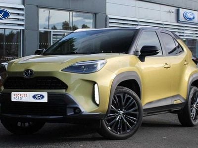 Used Toyota Yaris Hybrid 2022 Yellow Estate