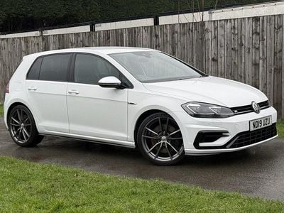 Used VW Golf VII R 2019 White Hatchback