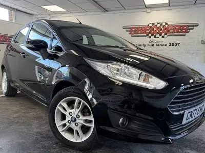 Used Ford Fiesta Zetec 2017 Black Hatchback