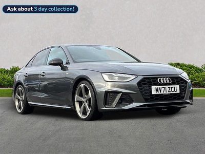 Used Audi A4 Black Edition 163 HP (119 kW) 2021 Grey Sedan