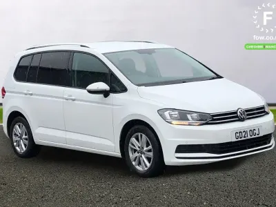 Used VW Touran SE 150 HP (110 kW) 2021 White MPV