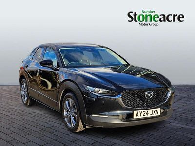 Black Used 2024 Mazda CX-30 Exclusive-Line SUV | £17,500 (Fair price)