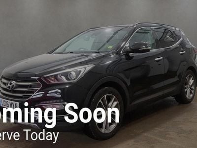 Used Hyundai Santa Fe Premium SE 2016 Black SUV
