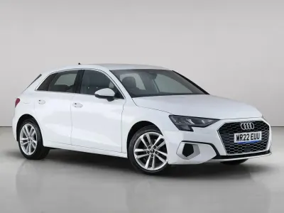 Used Audi A3 Sportback Sport 110 HP (80 kW) 2022 White Hatchback