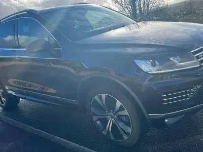 Used VW Touareg R-line 2016 Blue SUV