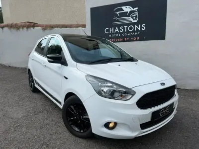 Used Ford Ka Plus Zetec 85 HP (62 kW) 2018 White Hatchback