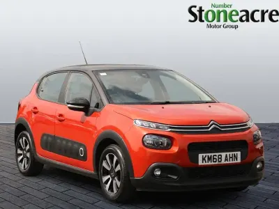 Used Citroën C3 Feel 99 HP (72 kW) 2018 Orange Hatchback