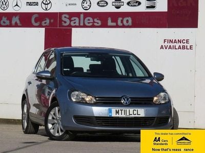 Used VW Golf VI Match 122 HP (89 kW) 2011 Blue Hatchback
