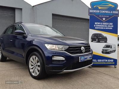 Blue Used 2019 VW T-Roc SE SUV | £15,999 (Fair price)