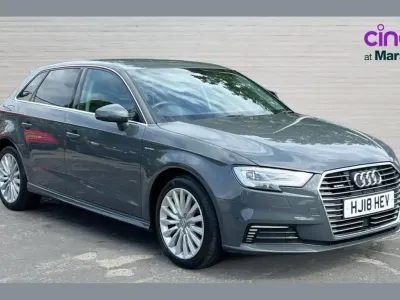 Used Audi A3 e-tron Advanced 147 HP (108 kW) 2018 Grey Hatchback