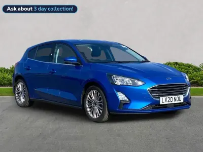 Gebraucht Ford Focus Titanium X 125 PS (91 kW) 2020 Blau Kleinwagen