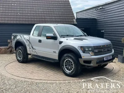 Used Ford F-150 Raptor 411 HP (302 kW) 2011 Silver Pickup