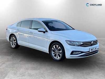 Used VW Passat SEL 150 HP (110 kW) 2021 White Sedan