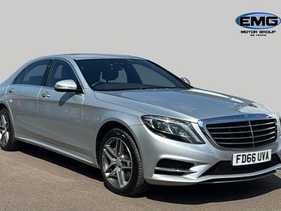 Used Mercedes S500L AMG line 455 HP (334 kW) 2016 Silver Sedan
