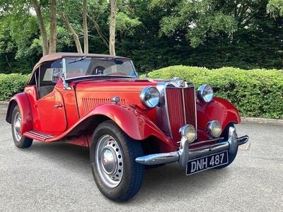 Used MG TD 1953 Red Cabriolet