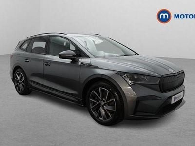 Gebraucht Skoda Enyaq iV SportlinePlus 210 kW (286 PS) 2024 Grau SUV