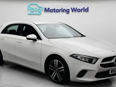 Used Mercedes A180 136 HP (100 kW) 2021 White Hatchback